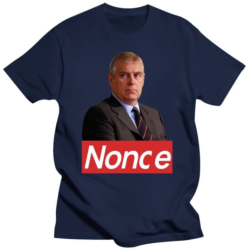 P-rince Andrew Nonce Classic t Shirt 173DMN    Black
