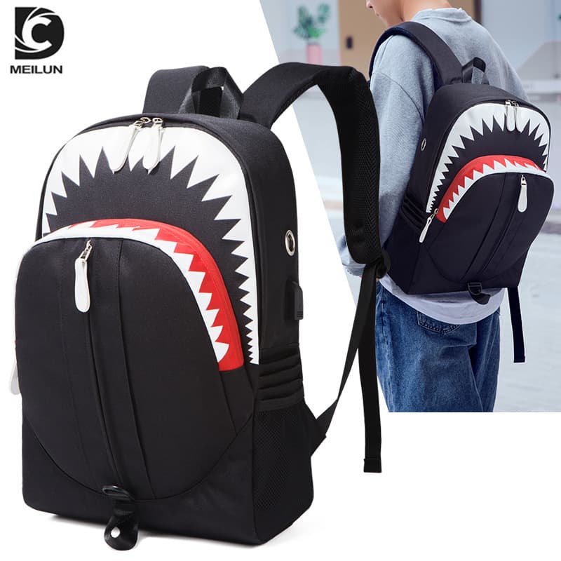 Backpack Male Student Backpack Korean Style Fashion Casual Oxford Cloth Bag Multifunctional Trendy Cross-Border Wholesale Dropshipping