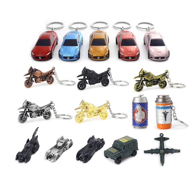 PlayerUnknown's Battlegrounds chicken game peripheral small commodities wholesale metal keychain smoke bomb grenade fried oil barrel pendant