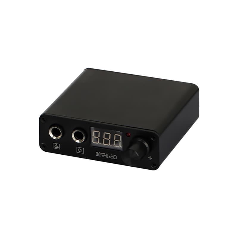 Cross-border Tattoo Power Supply Mini Tattoo Power Supply with LCD Display ED-1.5A High Quality Tattoo and Permanent Makeup Power Supply