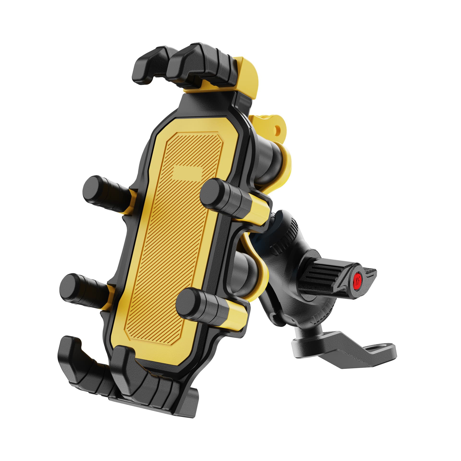 Motorcycle mobile phone holder takeaway rider eight-claw anti-shock and anti-shake riding fixed equipment electric vehicle