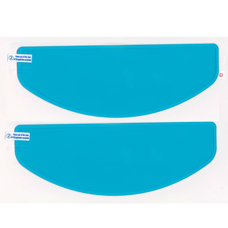 Helmet Anti-rain Film Windshield Lens Sticker Universal, Long-lasting Durable HD Inner Anti-fog Outer Waterproof Film Patch
