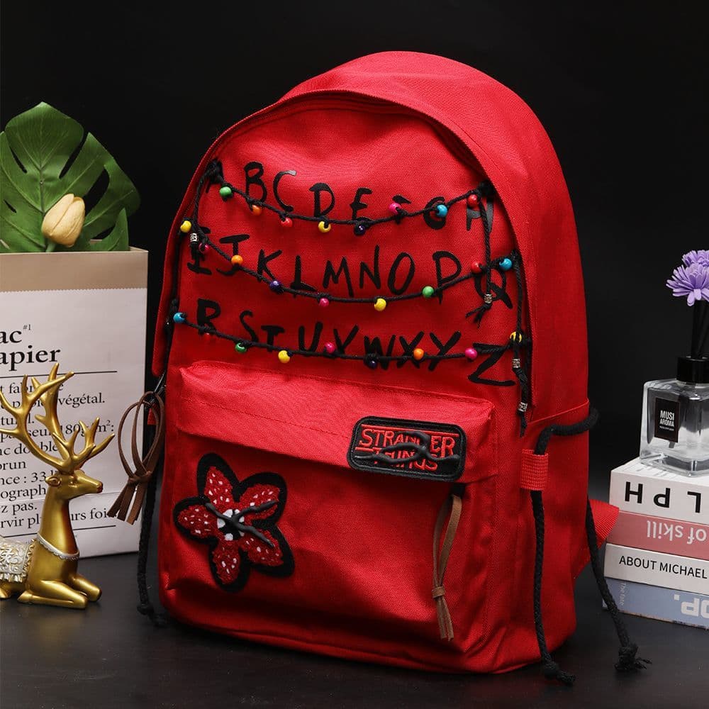 Stranger Things TV Series Backpack for Men and Women Students School Bag Export Bag