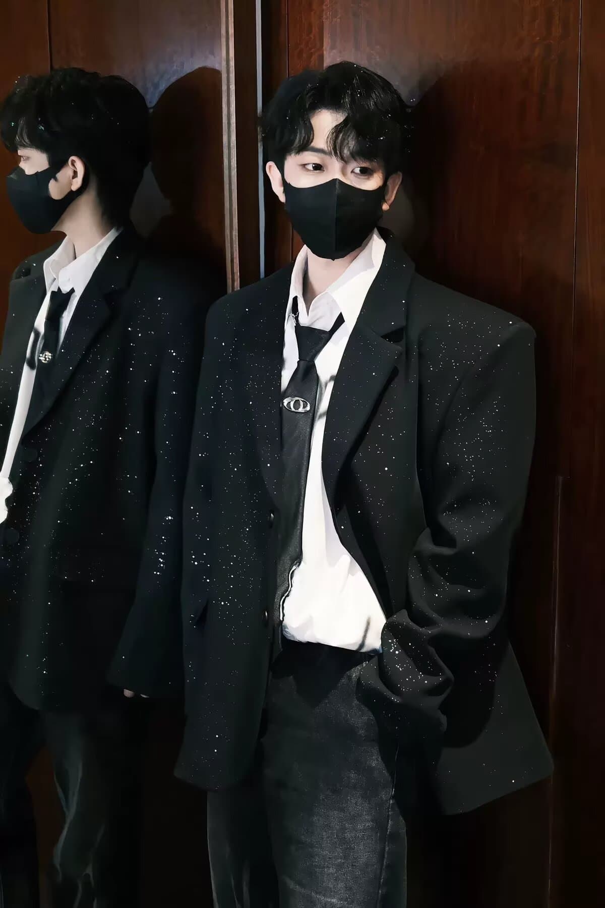 Starry Sequin Wedding Suit Jacket for Men, High-End Stylist Outfit, Dashing and Casual Blazer