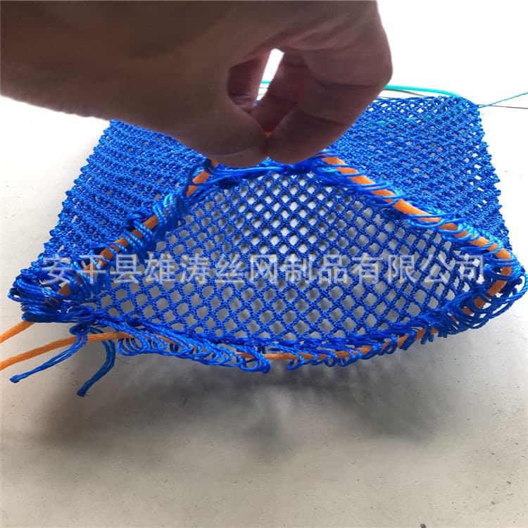 Manufacturer-made bait pouches, lure bags, polyethylene blue fishing net bags, crab trap bait bag nets