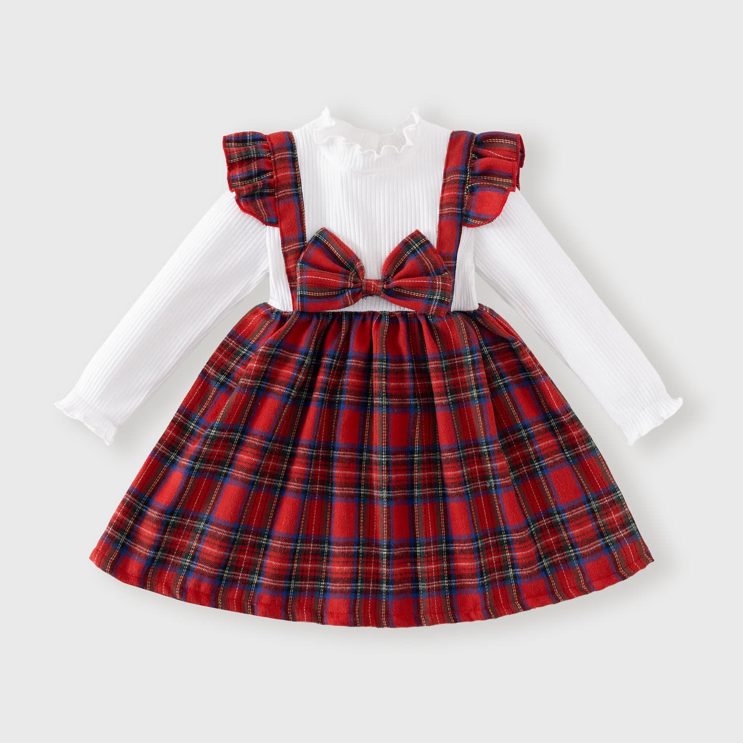 Children's skirt girls JK dress baby girl long-sleeved skirt plaid princess skirt 2026 spring and autumn new foreign trade