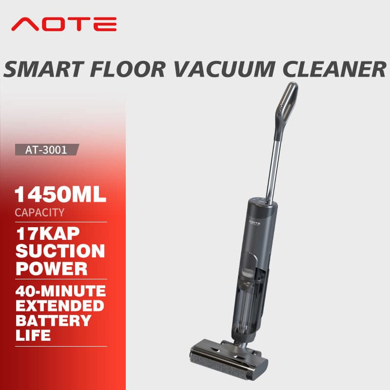 AOTE cross-border home washing and mopping machine European standard wet and dry floor scrubber self-cleaning self-drying vacuum cleaner