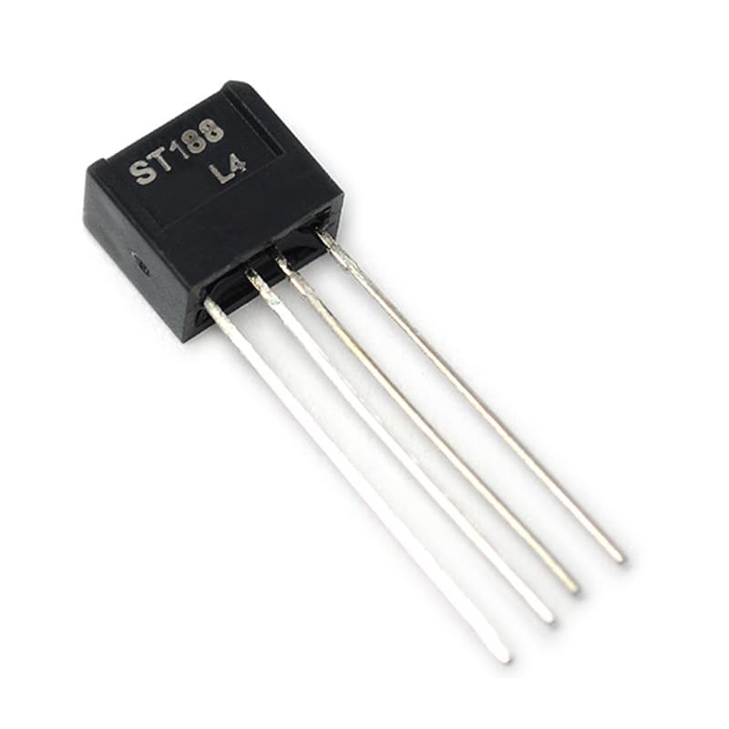Risym ST188 Infrared Photoelectric Sensor, Reflective Photoelectric Switch, Long Legs, Reflective Optocoupler