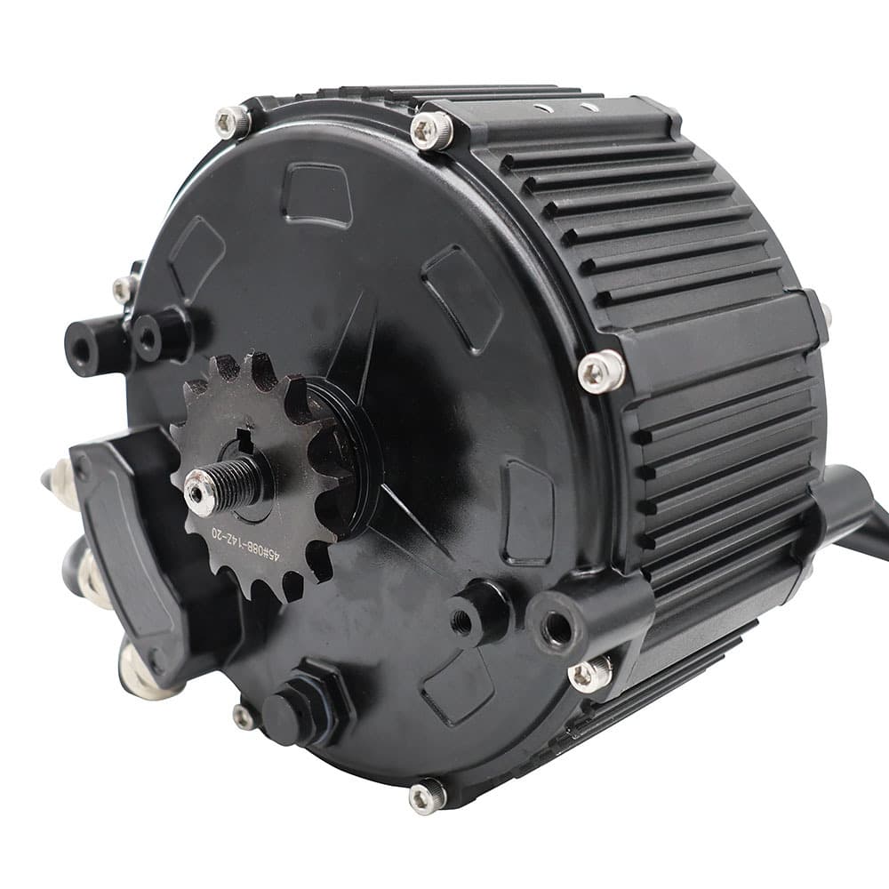 DKYS Dingkuo Motor 168 Structure 50H 10KW Permanent Magnet Synchronous Qulong Off-Road Mid-Drive Motor with Hall Encoder