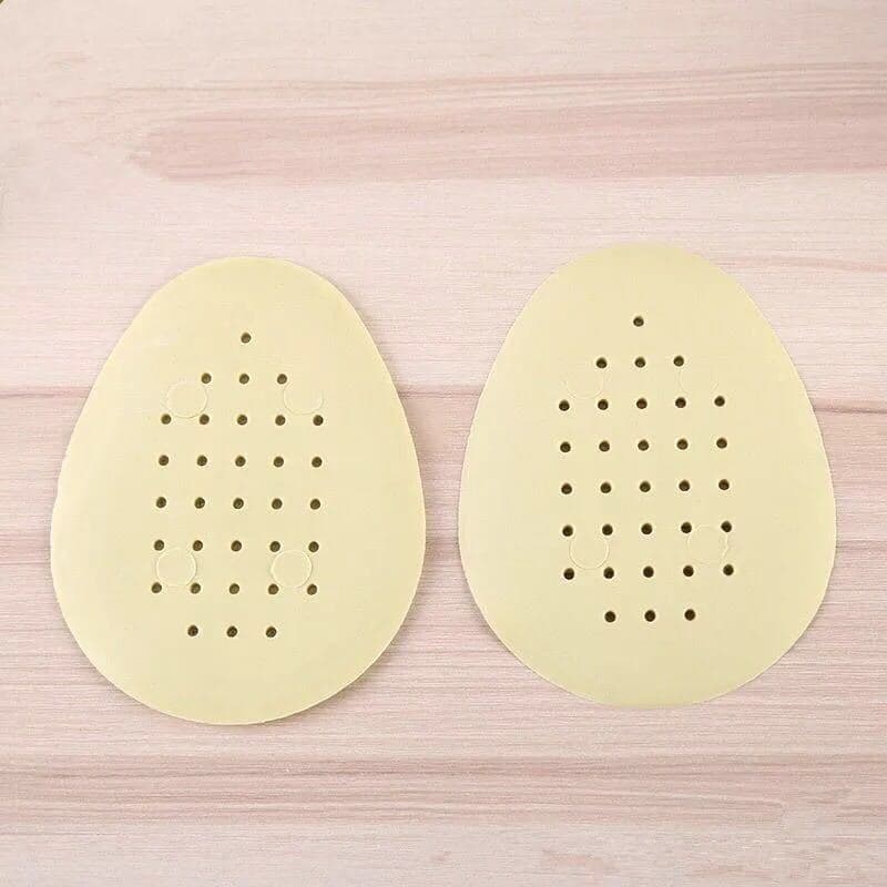 Thickened Forefoot Pad Beige Half Size Pad 4D High Elastic Silicone Latex Half Size Insole High Heel Shoe Pad