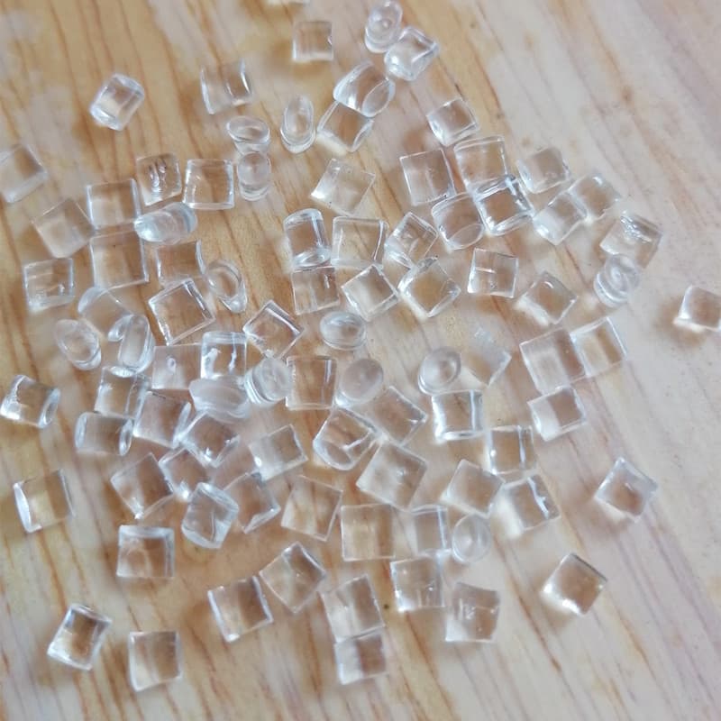 High-transparency PMMA recycled material, high-transparency PMMA plastic granules, injection molding grade, black spot-free recycled acrylic plastic.