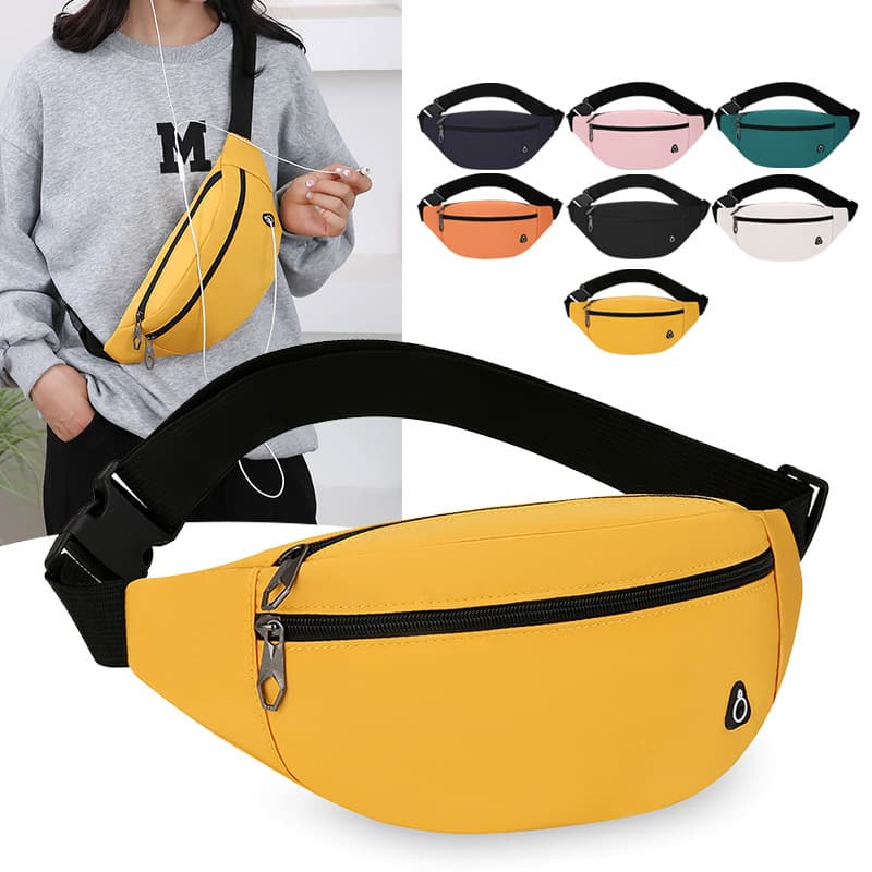 Waterproof Outdoor Work Sports Phone New Waist Bag for Men Multi-functional Large Capacity Crossbody Bag Women's Fashion Money Collection