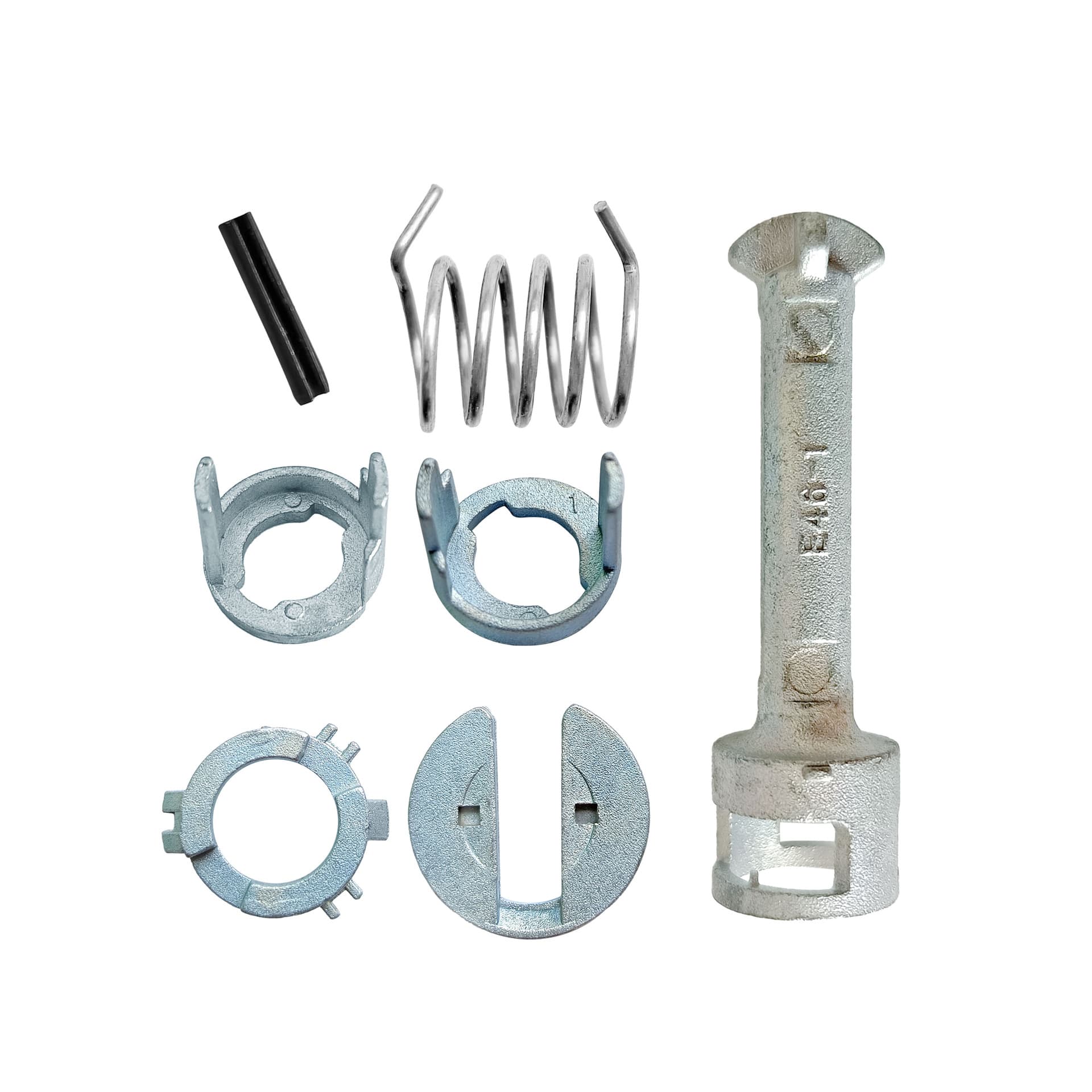 Compatible with 98-07 BMW Lock Cylinder Parts E46 Car Door Lock Cylinder Parts 7-Piece Set OE:51218244049