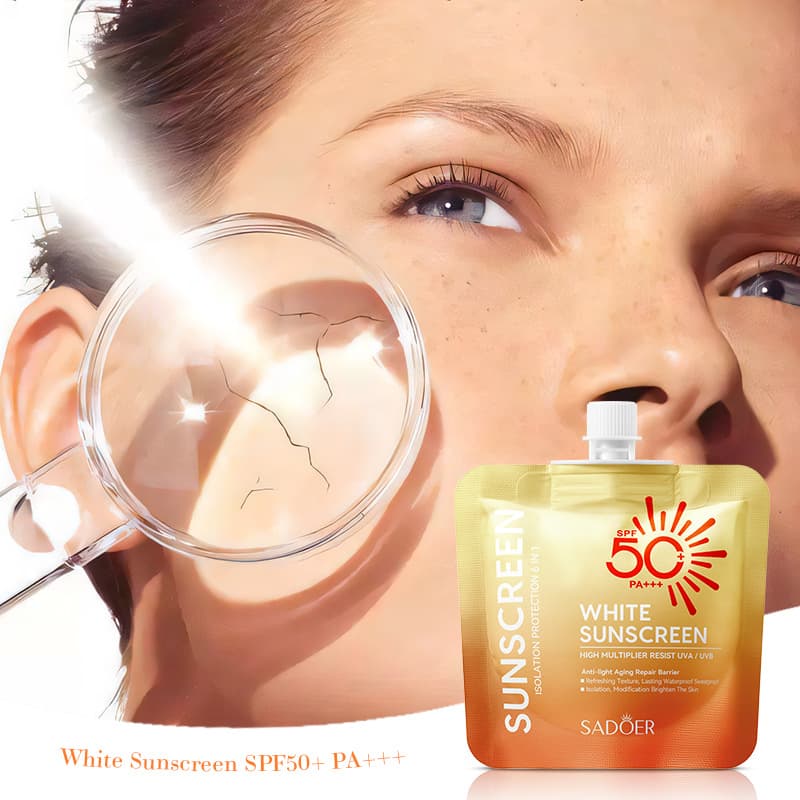 Cross-border high-power sunscreen SADOER HIGH SPF SUNSCREENSPF60 UV protection isolation