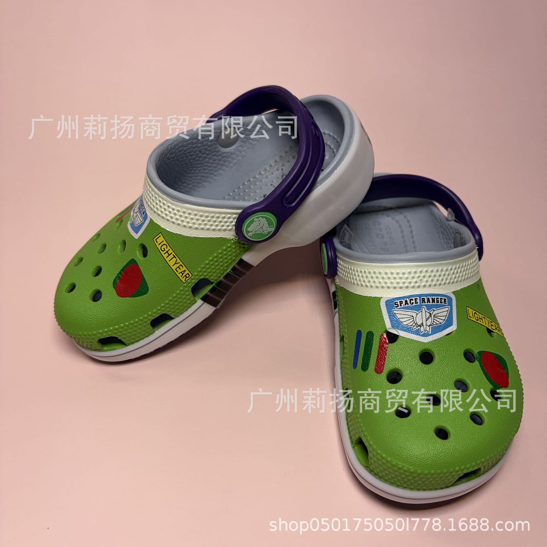 Kajia Toy Story Children's Clog Sandals, Unisex Flat Beach Shoes, Anti-slip and Wear-resistant Summer Slippers