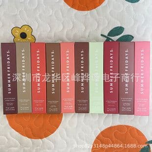 Cross-border Bestseller Summer Fridays Lip Balm Lipstick Lip Gloss Moisturizing 15g In Stock Glossy
