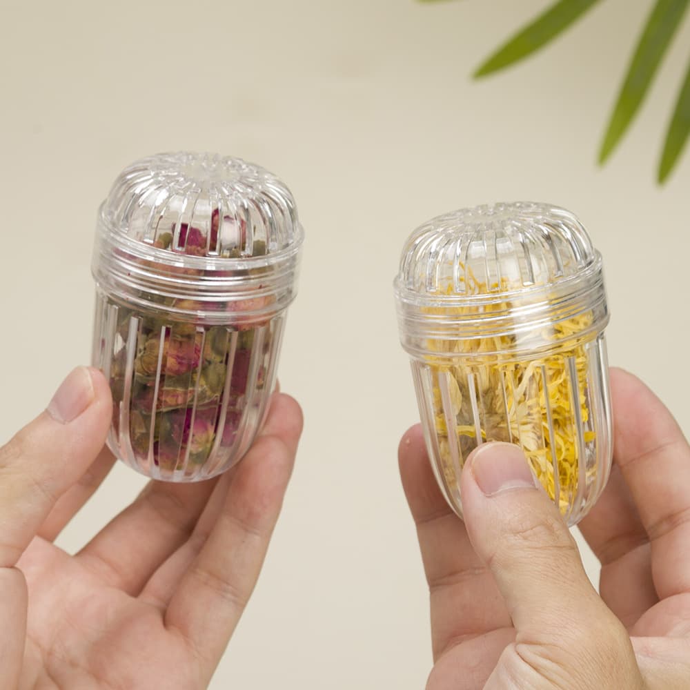 Large Food-Grade Tea Infuser - Tea strainer, tea ball, tea caddy, universal for flower tea, water cups, kettles, plastic cups.