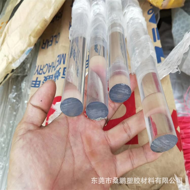 Factory Direct Supply PC Stick Color Wear-Resistant Yellow Blue Green Purple Orange Polycarbonate Round Stick Transparent Solid PC Stick