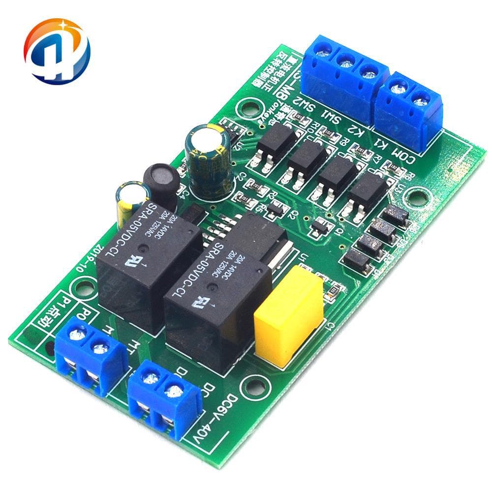 DC Motor Forward/Reverse Controller with Limit Switch 5V12V24V Wide Voltage Drive Module for Lifting Motor Control
