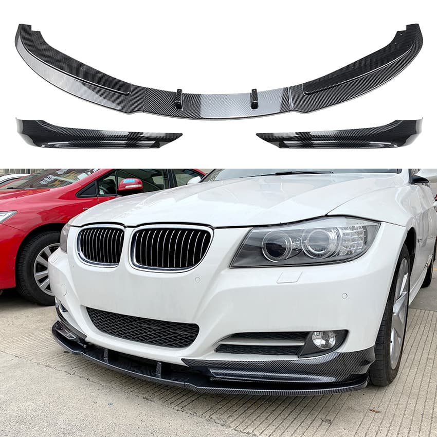 Suitable for BMW 3 Series E90 E91 LCI 320i 2009-2012 front bumper, front lip, front shovel, front corner modification