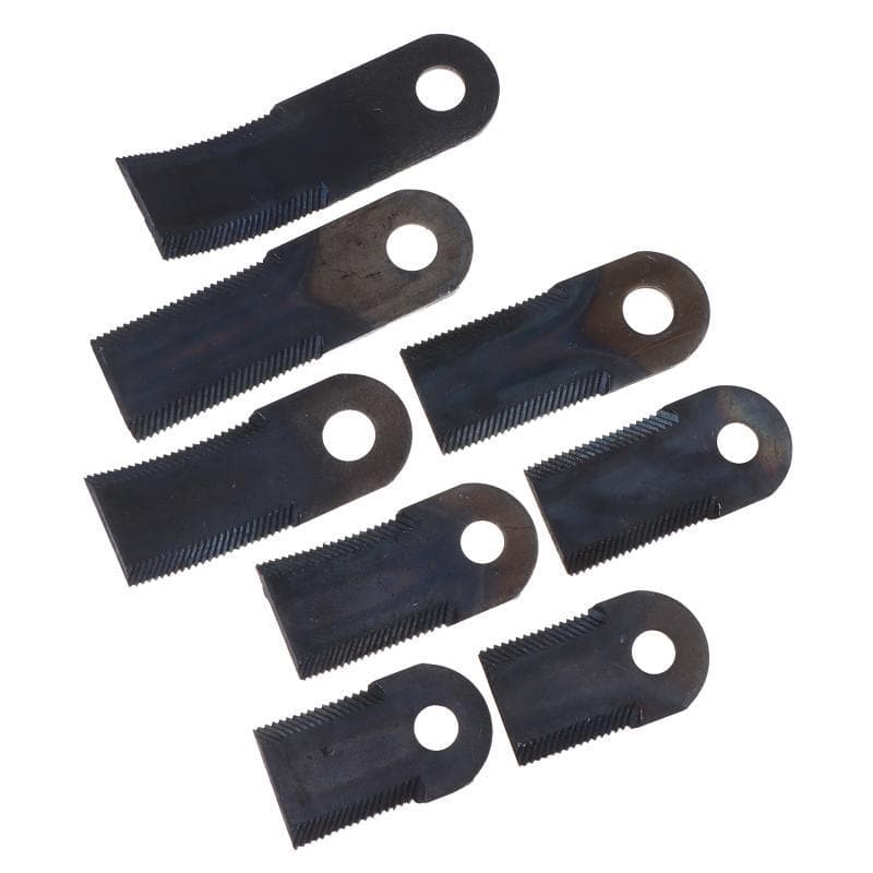 Straw returning machine, weed cutter, grass chopper, serrated flail blade, hammer blade, flail blade, walk-behind weed trimmer blade accessories