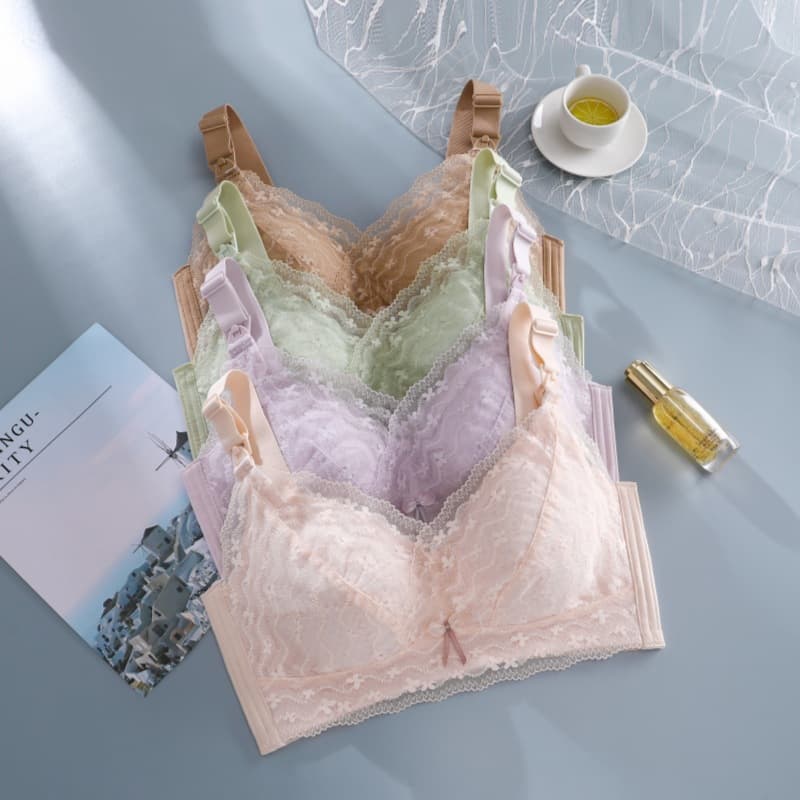 Factory Direct Plus Size Maternity Nursing Bra Postpartum Thin Breastfeeding Pregnancy Push Up Anti-Sagging Nursing Bra