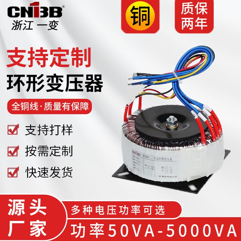 Factory Custom Toroidal Transformer 220V to 110V 36V 24V 12V Amplifier Toroidal Core Heating Floor Heating Transformer