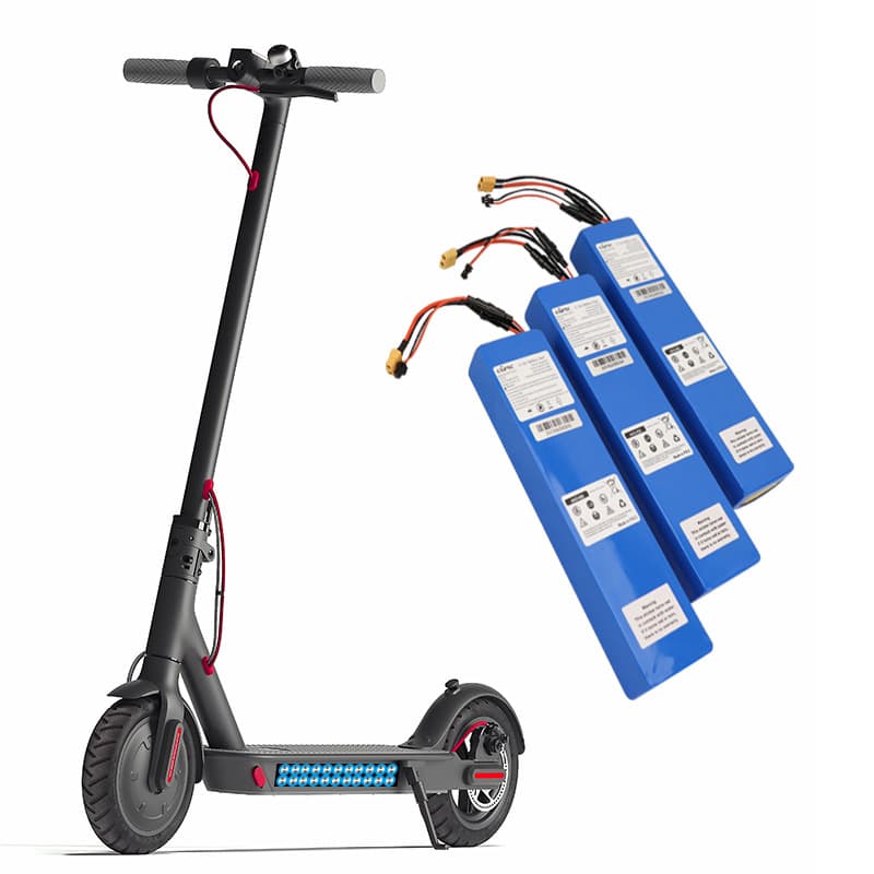 Custom 36V 7.5Ah Electric Scooter Battery 18650 10S3P Power Lithium Battery Pack Long Range