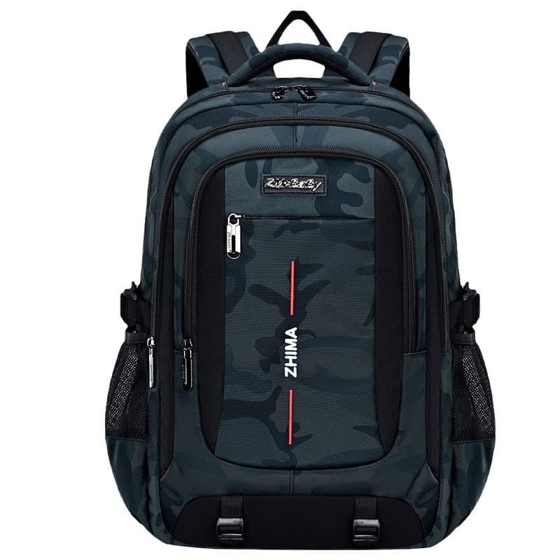 Sesame Baby New 3-Piece Set Unisex Backpack for Middle and High School Students, Extra Large Capacity