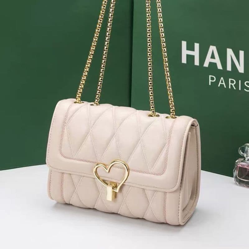 Women's Bag High-End 2025 New Trendy Fashionable PU Leather Women's Versatile Chain Bag Crossbody Bag