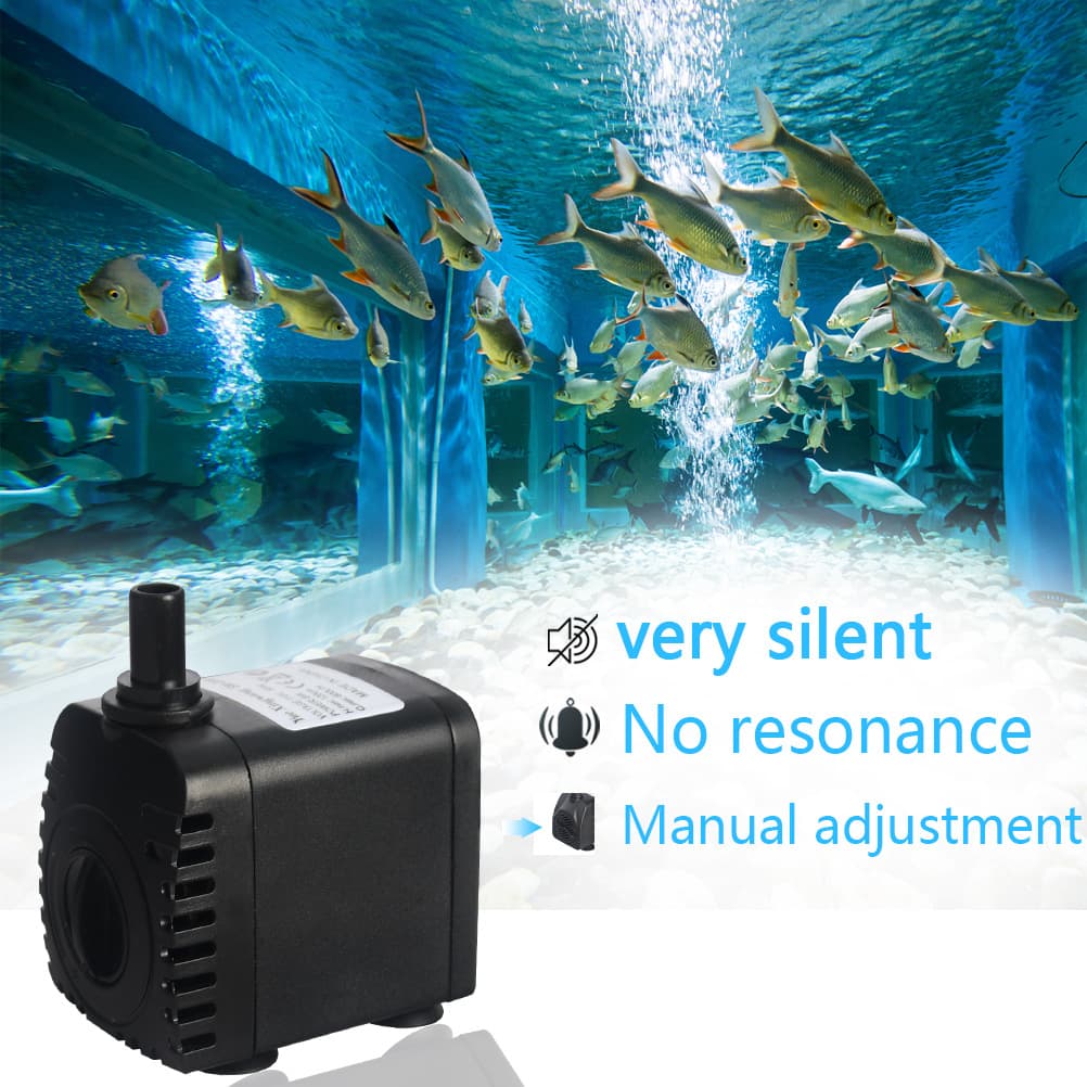 Aquarium Landscape Water Pump SM-038 Silent Circulation Submersible Pump for Fish Tank Filter Micro Water Pump