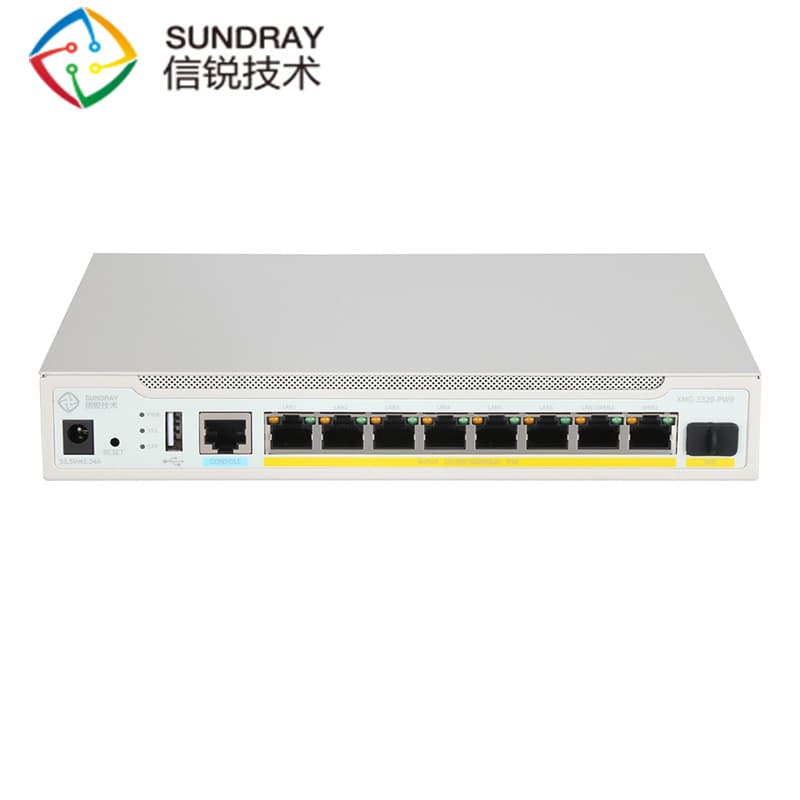 Xinrui/XMG-3320-PWR/8 Gigabit Ethernet Ports 1 Gigabit Optical Port Maximum Supports 150 A