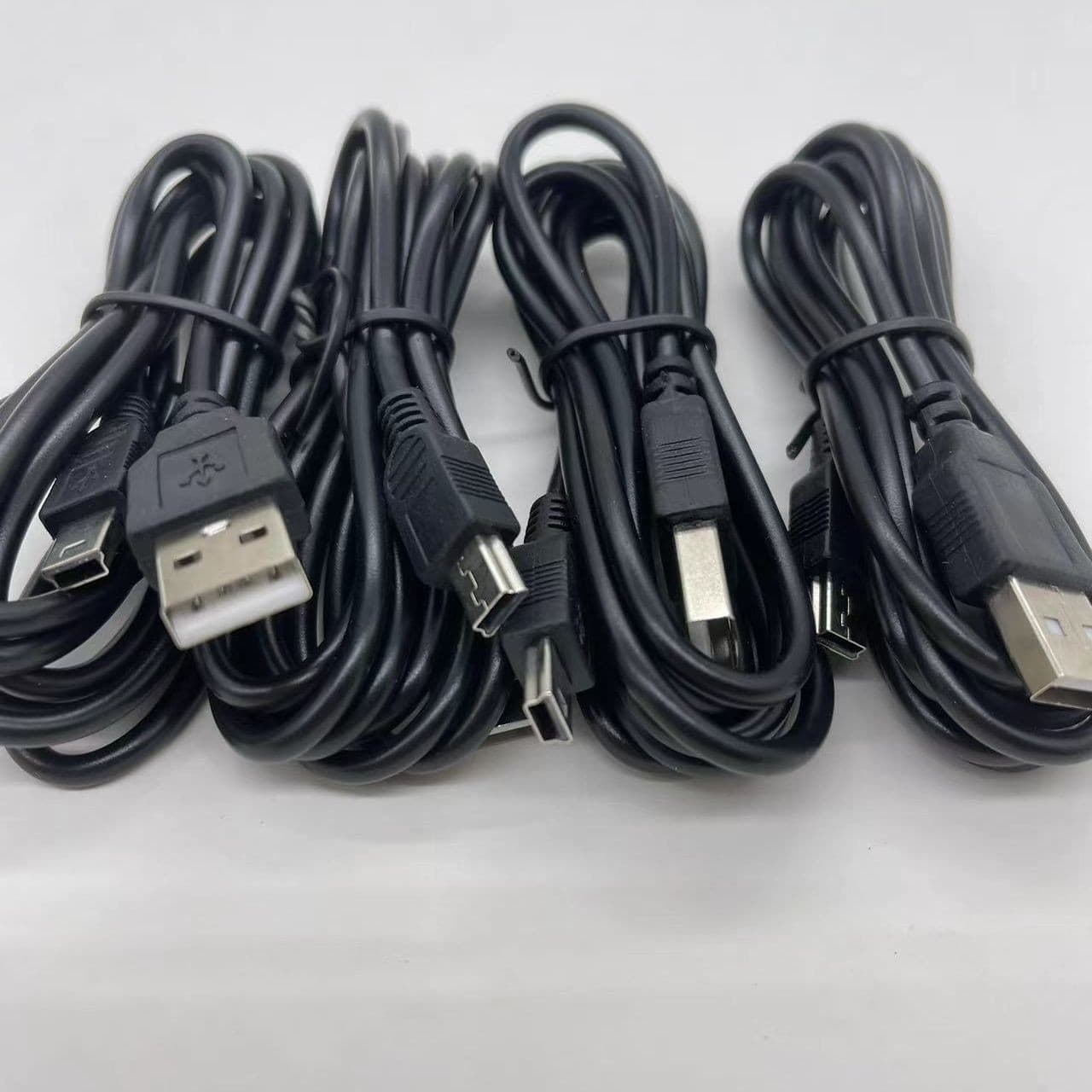 Elderly Phone Charging Cable Mini 5P Dash Cam USB T-Type Port V3 MP3 MP4 MP5 Data Cable