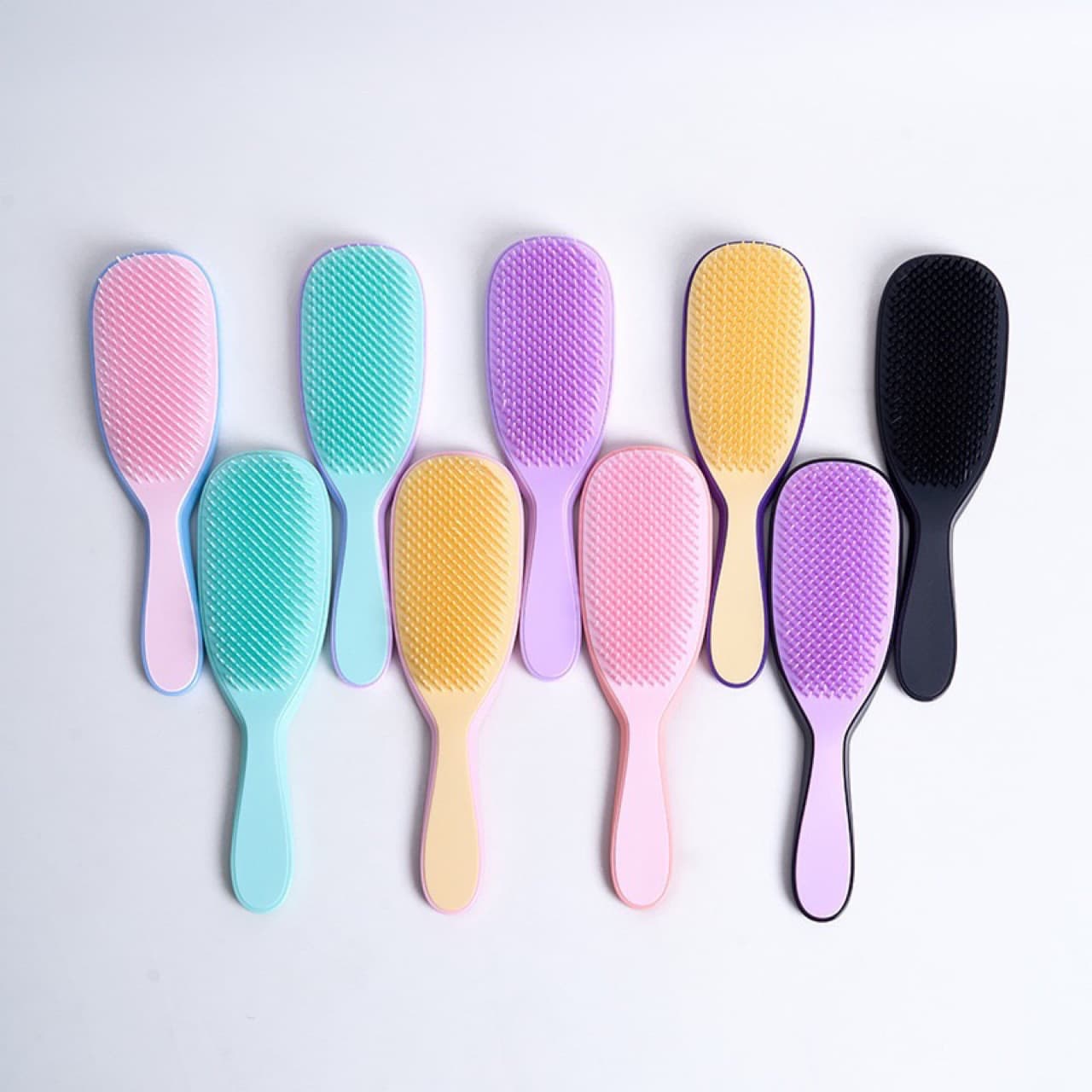 New Smart Comb TT Straightening Comb, Duchess of Cambridge Same Style, Curling Hair Massage Comb, Magic Comb, Anti-Tangle Smoothing Comb