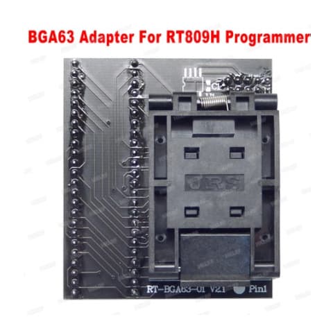 RT809H Dedicated Socket RT-BGA63-01_V2.1 BGA63 Clamshell Adapter Socket Programming Socket