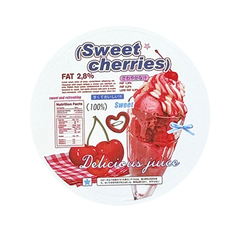 Cherry Film Creative Set for Star-Chasing Card Packing Material Kit Affordable Stickers Cards High Appearance