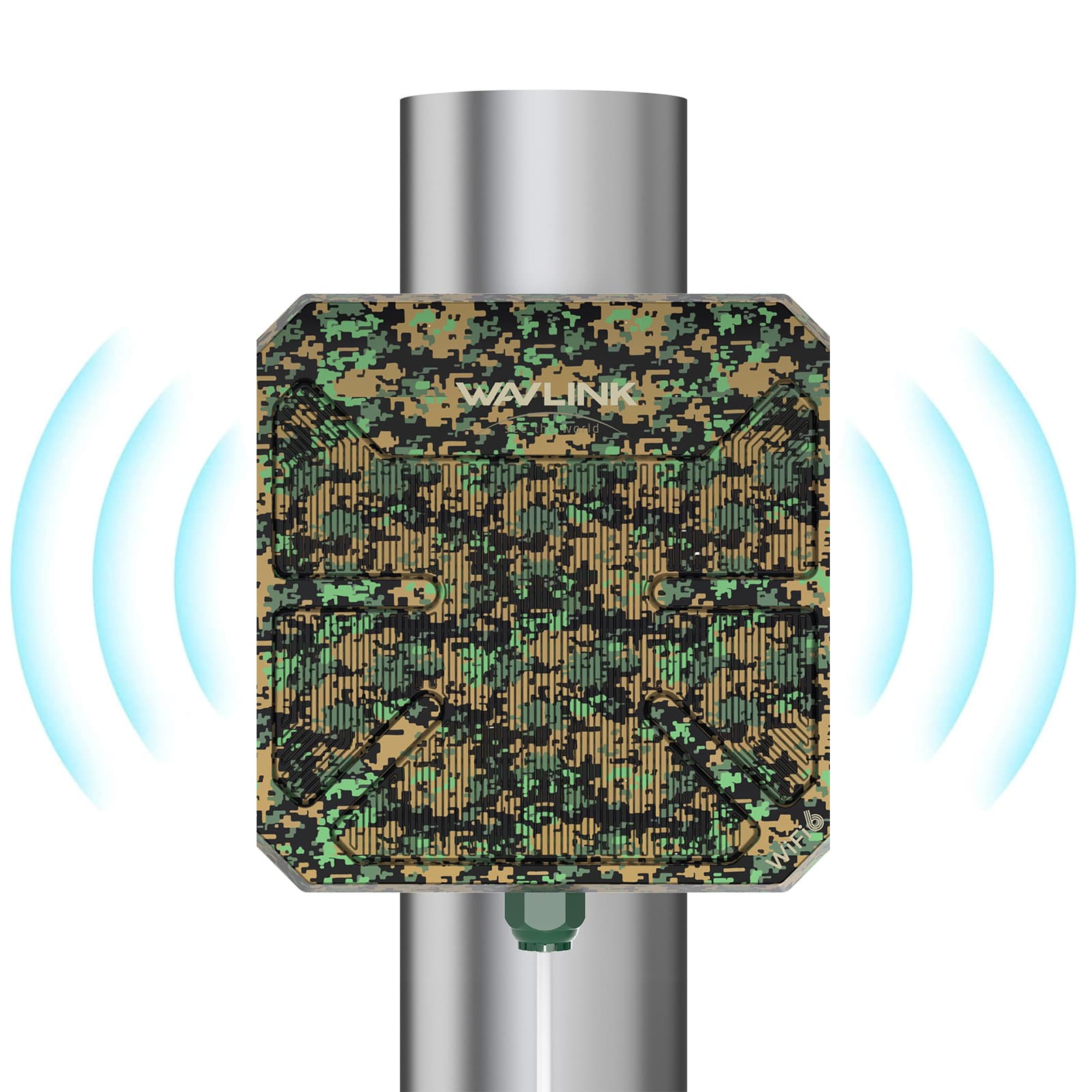 WAVLINK Camouflage AX3000 Outdoor WiFi6 Repeater for Garage Yard, Supports Up to 256 Devices