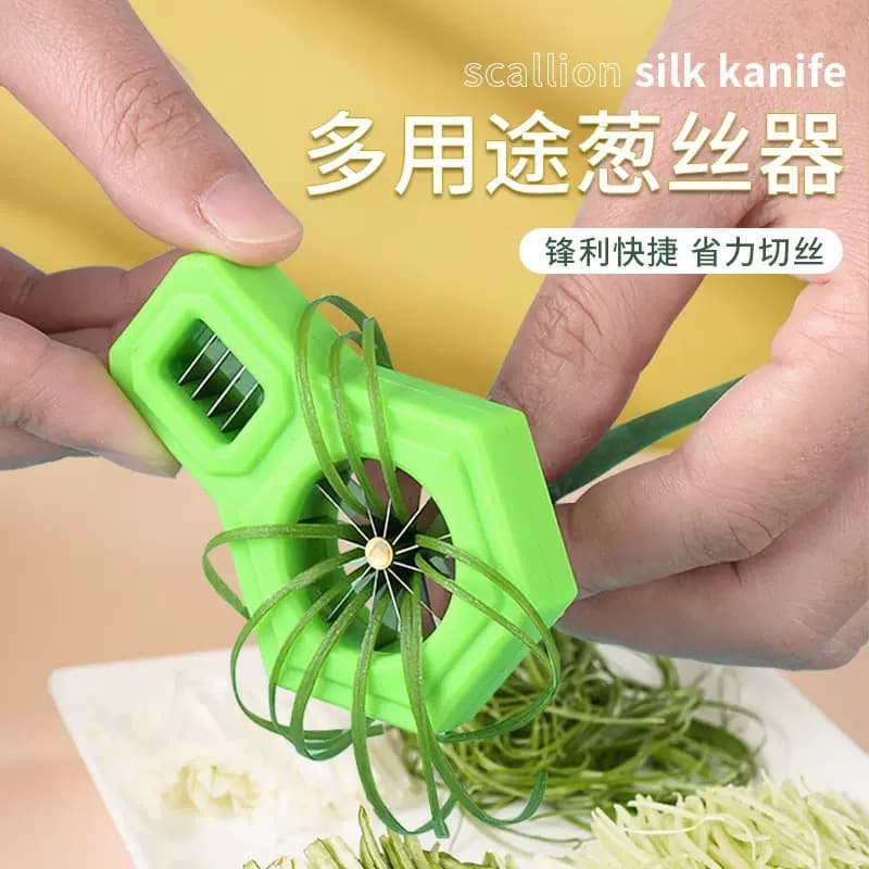 Wholesale Onion Shredding Tool Kitchen Household Plum Blossom Shredder Onion Cutter Grater Chili Shredder Green Onion Slicer Vegetable Cutter