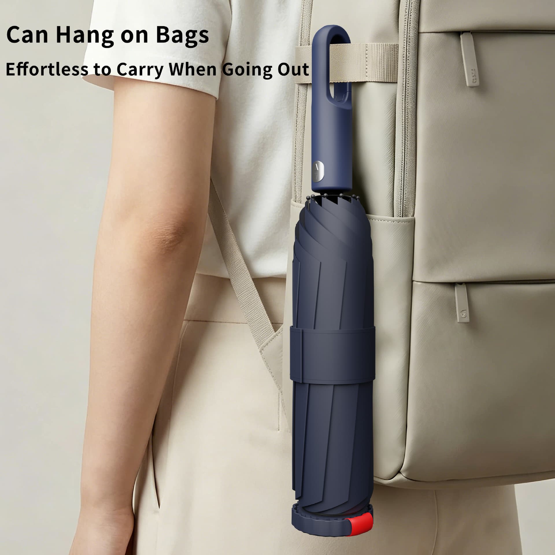 Foldable Electric Retractable Windproof Rain or Sun Umbrella