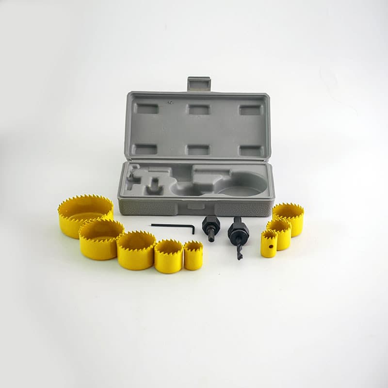 Woodworking-Specific 11-Piece Hole Cutter Set, Painted Thin Wood Board, PVC Board, Recessed Lights, Cross-Border Drill Bit