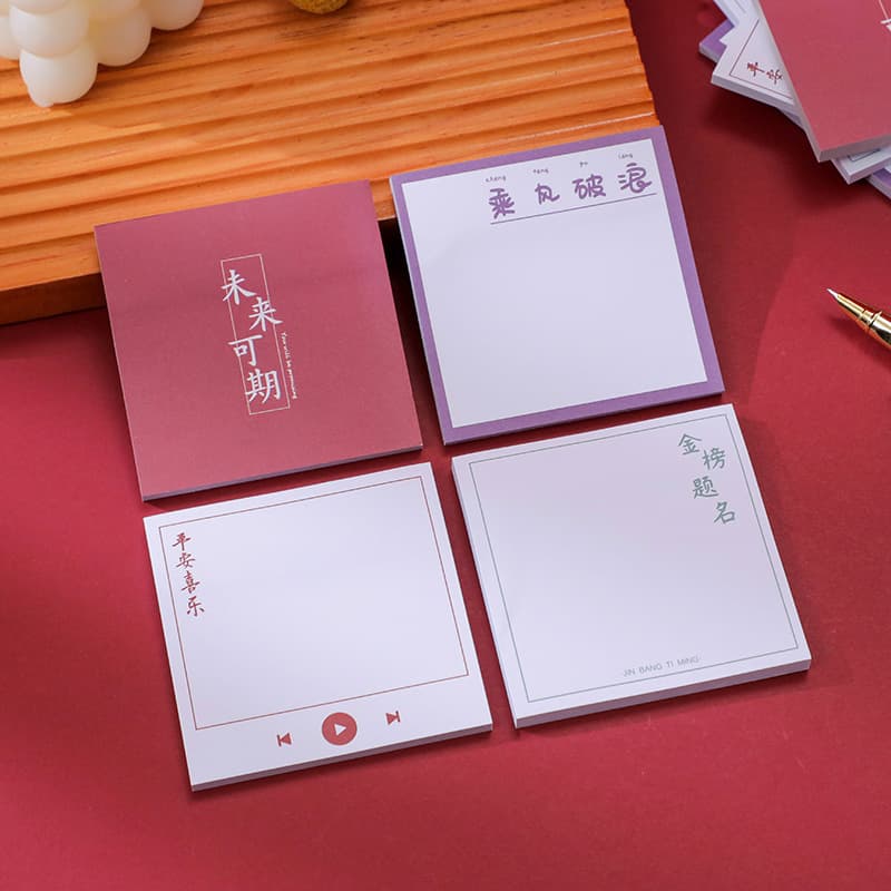 Creative peace and joy sticky notes student inspirational text n times stickers study office message note paper note notes