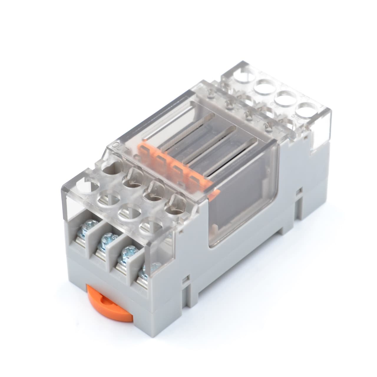 QMY422 Ultra-Thin Terminal Relay 4-Channel 5A Signal Output Amplification Control Board Electromagnetic Relay Shenzhen Factory