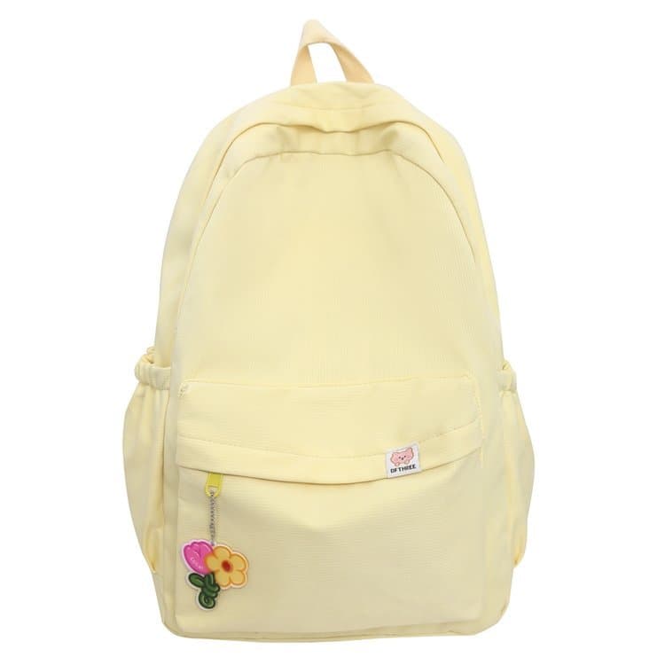 Ultra-Light Simple Style Women's Backpack School Bag High Capacity Travel Computer Bag for Junior And Senior High School Students