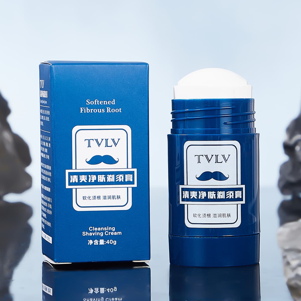 TVLV Refreshing Cleansing Shave Cream & Face Wash 2-in-1, Gentle & Non-Irritating, Comfortable & Smooth, Skin-Friendly, Best Seller