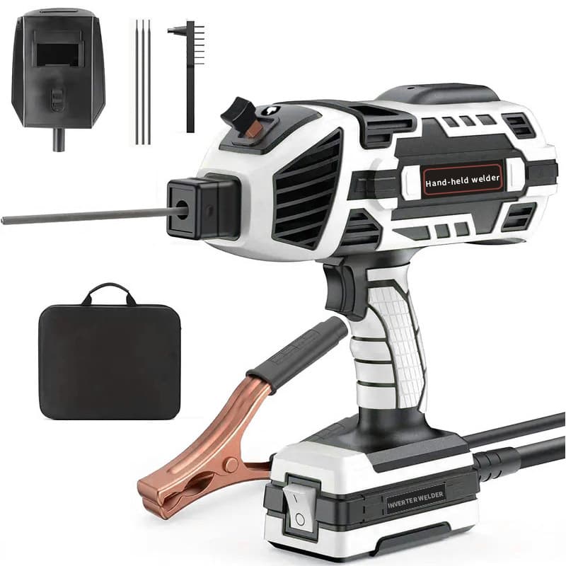 Cross-border popular handheld welding machine household 220V portable welding machine with welding rod