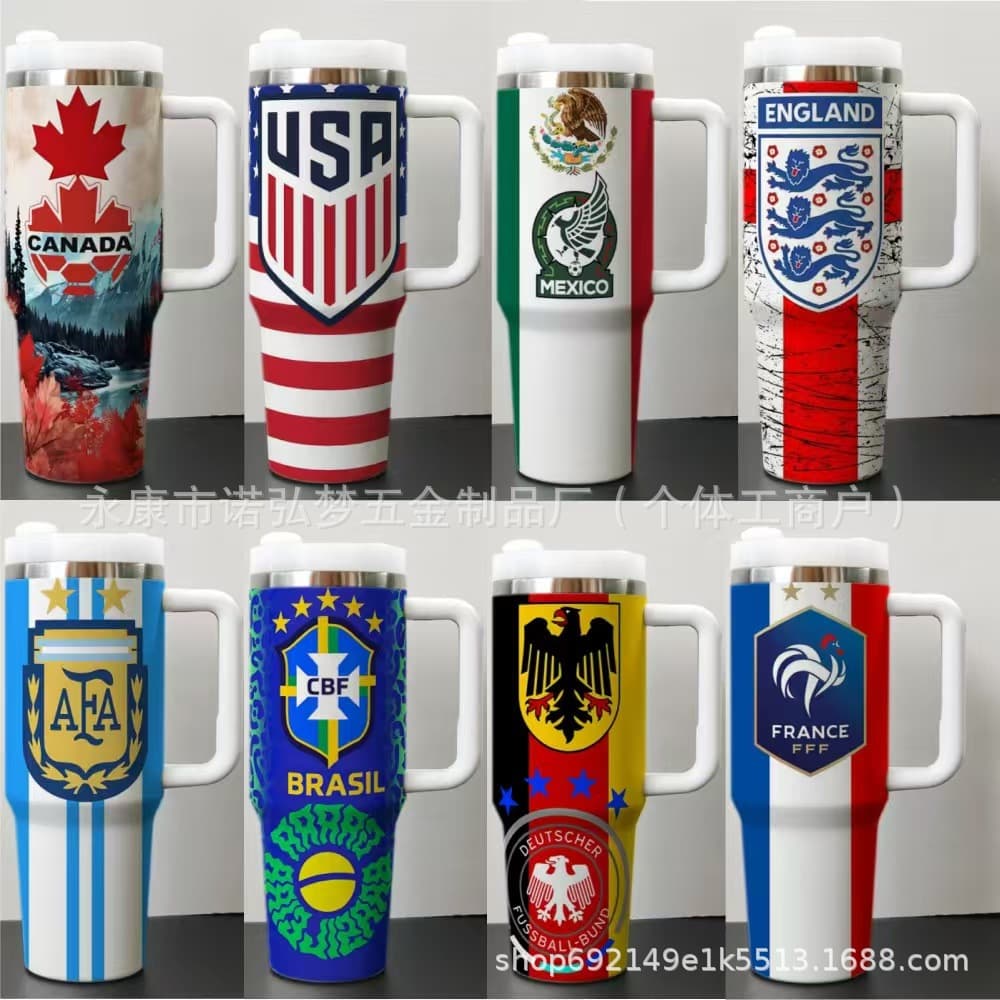 2026 FIFA WORD CUP World Cup 40oz Ice Cup TUMBLER Car Cup Stainless Steel Insulated Cup