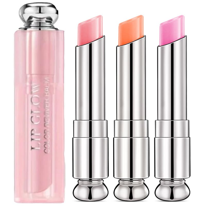 Cross-border Hot-Selling Alluring 3-Color Lip Balm Temperature-Sensing Color-Changing Lipstick Carotene Lip Balm Dropshipping Wholesale