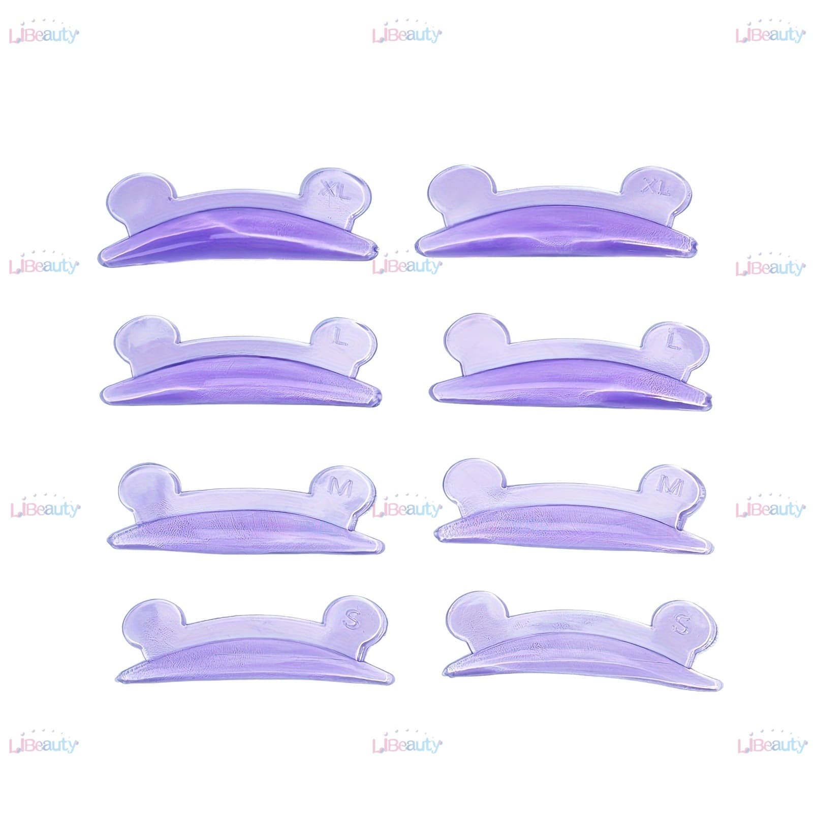 Libeauty Mouse Model Large Ear Curling Pad Keratin Eyelash Perming Tool Enhance Lashes Professional Beauty Equipment Tools
