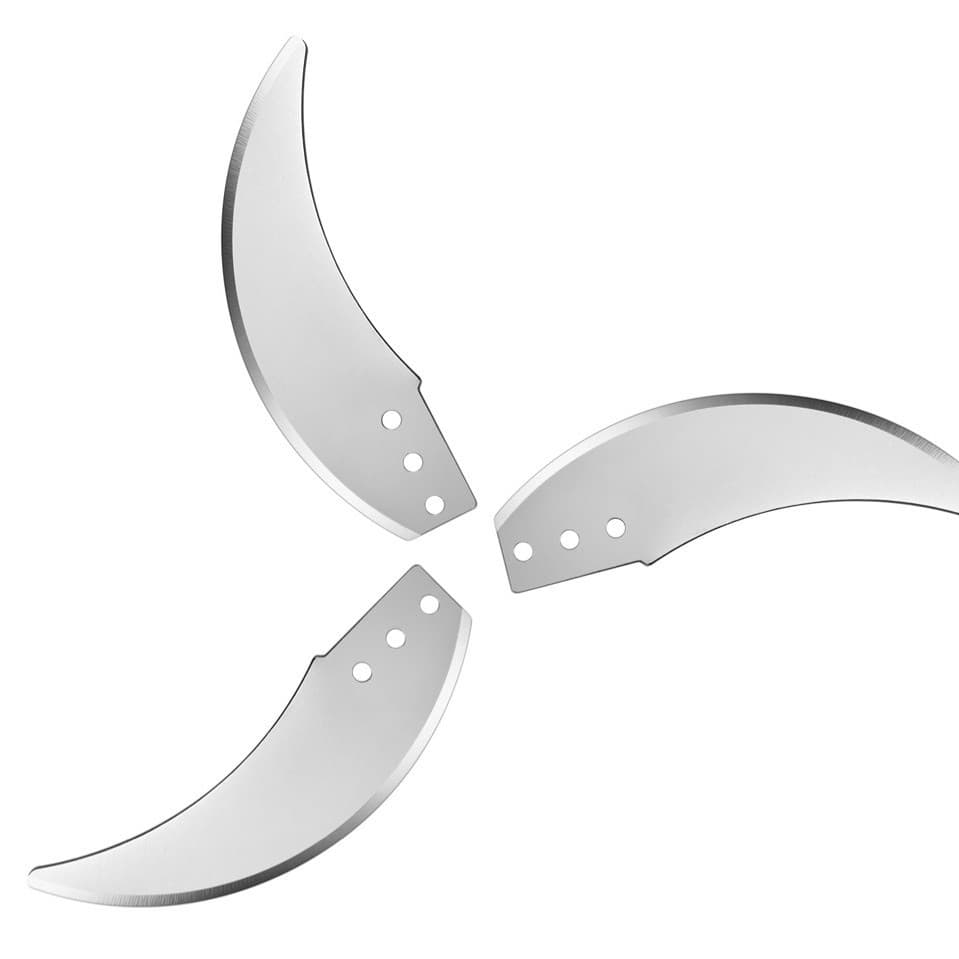 Meat Grinder Blade Processing 400,000 Pieces Per Day Moon Blade 85 Meat Grinder Blade Electrolytic Polishing High Quality