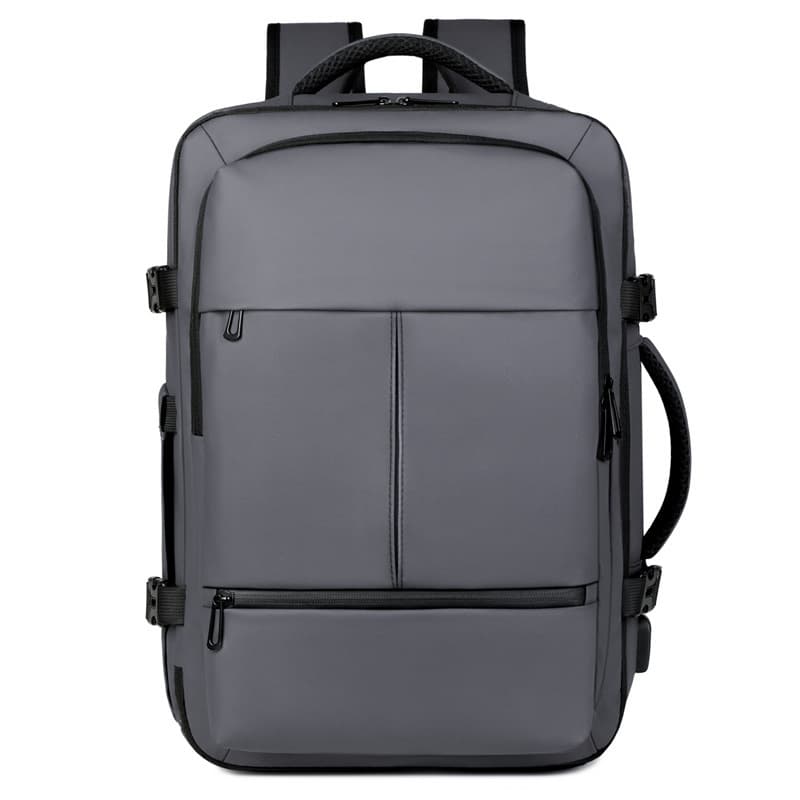 Men's Boarding Backpack Laptop Bag Business Backpack Multifunctional Expandable Large Capacity Shoe Compartment Travel College Student Schoolbag